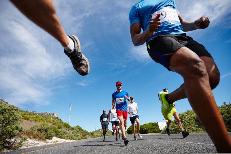 photo of people in a running race